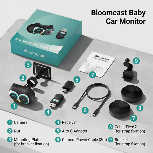 Bloomcast Baby Car Monitor