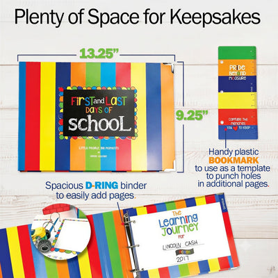 The Whole Story Memory Book — School Years Keepsake Binder (Preschool to 12th Grade)