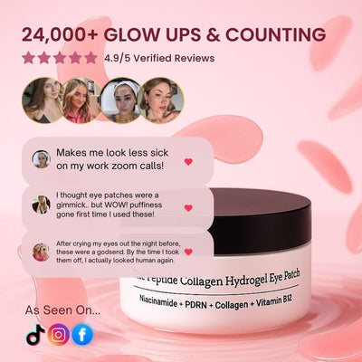 The Peptide Collagen Hydrogel Eye Patches