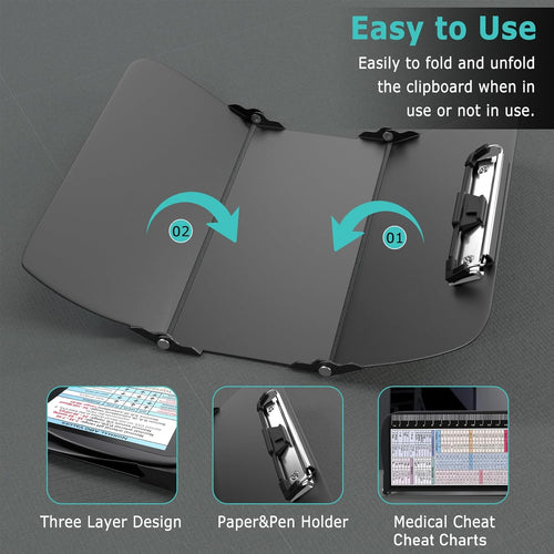Foldable FNP Clipboard