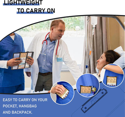 Foldable ICU Clipboard