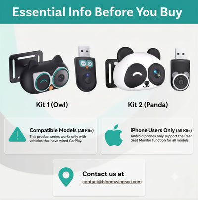 Bloomcast Baby Car Monitor