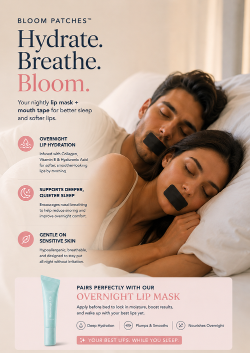 Bloom Patches™ Mouth Tape