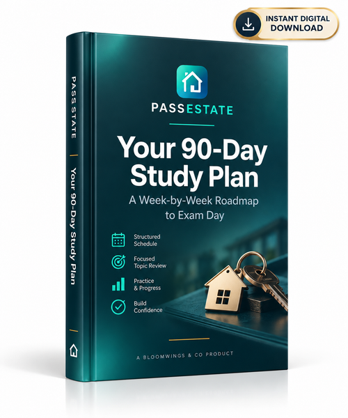 PassEstate 90-Day Study Plan (Printable PDF)