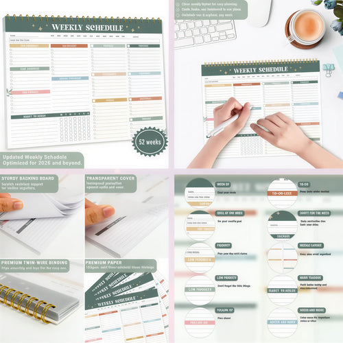 ClearMind Clean - The ADHD-Friendly Cleaning Planner That Turns Overwhelm Into Action