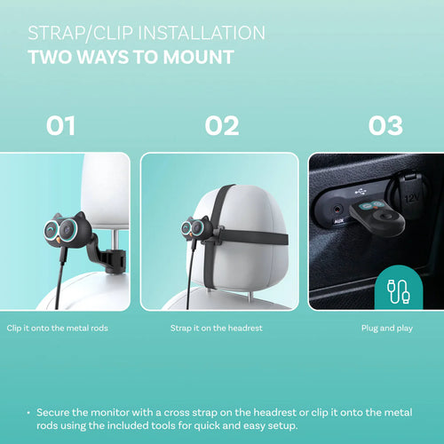 Bloomcast Baby Car Monitor
