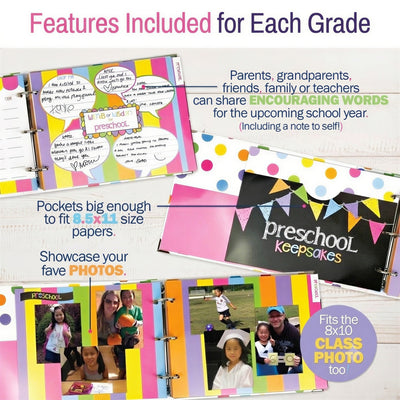 The Whole Story Memory Book — School Years Keepsake Binder (Preschool to 12th Grade)