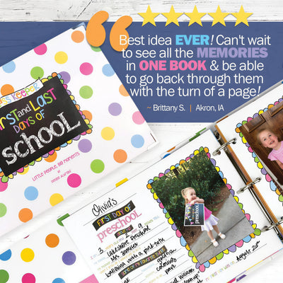 The Whole Story Memory Book — School Years Keepsake Binder (Preschool to 12th Grade)