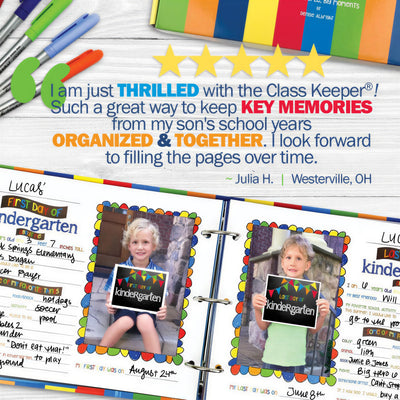 The Whole Story Memory Book — School Years Keepsake Binder (Preschool to 12th Grade)
